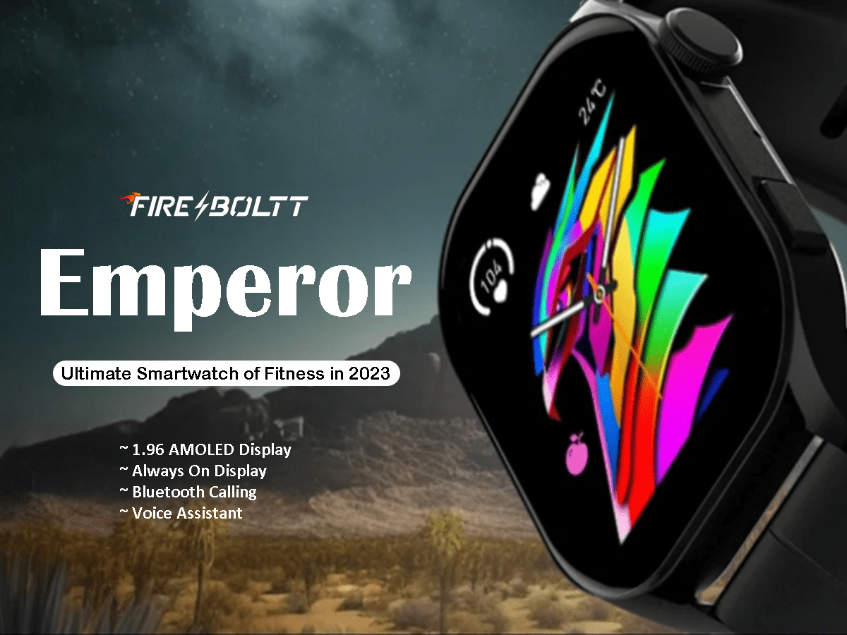 techwithroot's tweet photo. Stay fit and stylish with Fireboltt Emperor! Packed with features, a bright display, long battery life, and an affordable price tag. Achieve your fitness goals with ease. #smartwatch #fitness #Fireboltt 
Full Article Link in Bio. https://t.co/XWfBAj1Su6