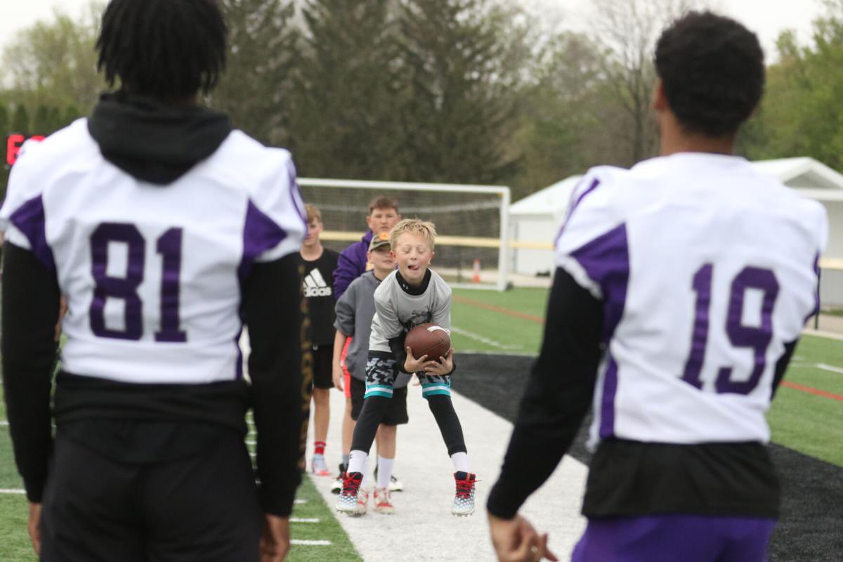 mvanwingen's tweet photo. Gallery: Photos from the @EllsworthFTBALL spring game and youth camp @CoachKVaught https://t.co/7bpcAnYDFw https://t.co/R3JnCDompa