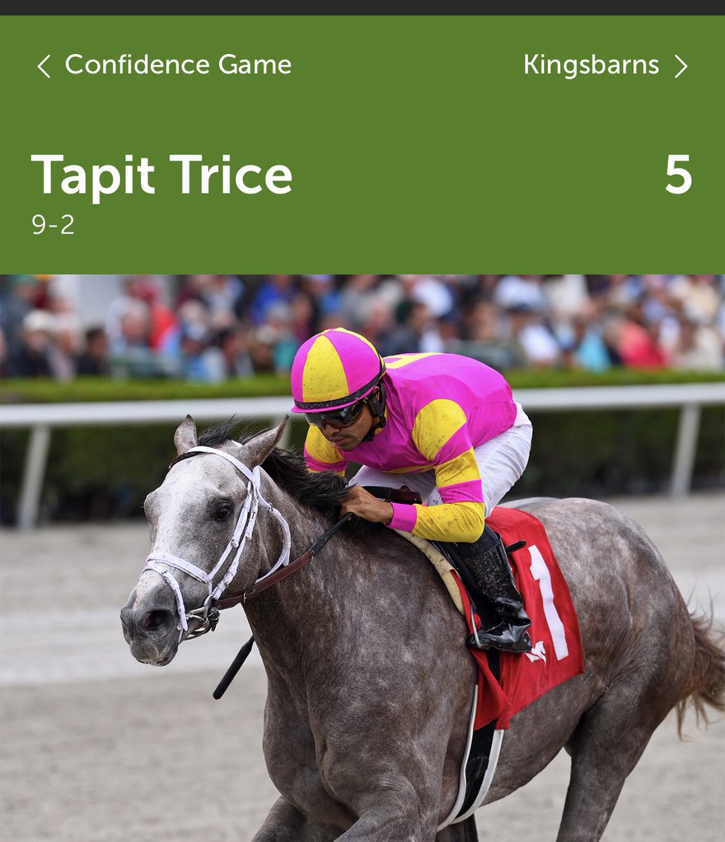 JulieR_Tweets's tweet image. Here we go! #KentuckyDerby149 #TapitTrice #MintJulep #whispersinmyheart