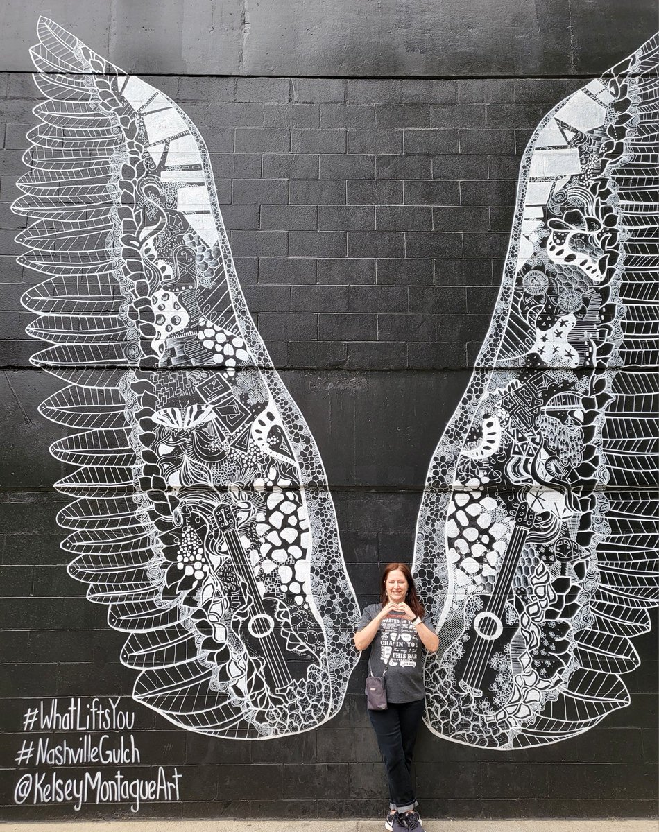 #whatliftsyou #nashville #angelwings