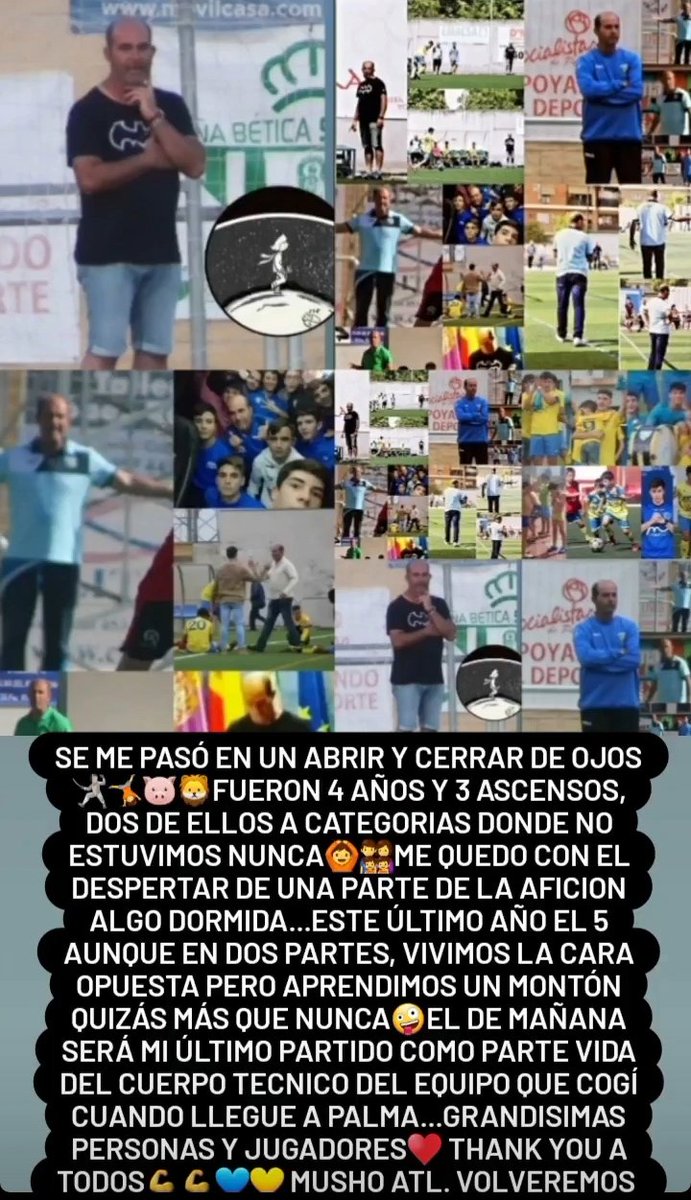 Siempre quedará un último baile ⚽️🏃😘🐷🦁🤺🤸😋🙃💪💪💙💛 volveremos 3D a seguir trabajando duro🤪