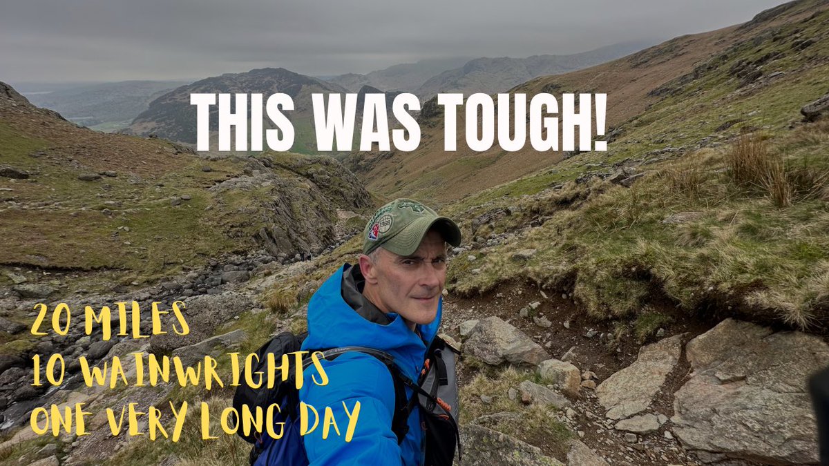 10 Wainwrights - Lake District all day route AND hydration, nutrition an... youtu.be/HP_QC6QSR_o via @YouTube This is my latest video. It’s an epic 20 miler - 5k feet of ascent! Please like and subscribe!