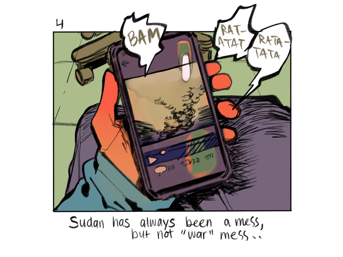 The war in sudan, a venting comic. 1/4