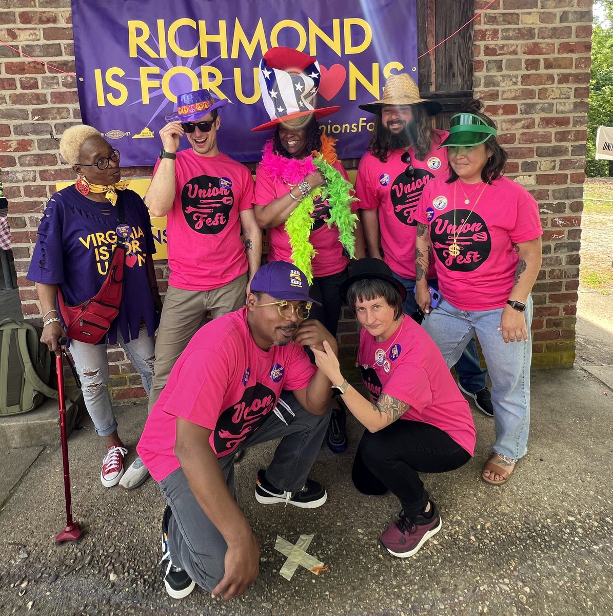 Broder512's tweet photo. Richmond union members know how to throw a party! #UnionFest was amazing. Here’s to building an unstoppable movement for justice together! #UnionsForAll #VAisforUnions https://t.co/LQJKQbHSj2
