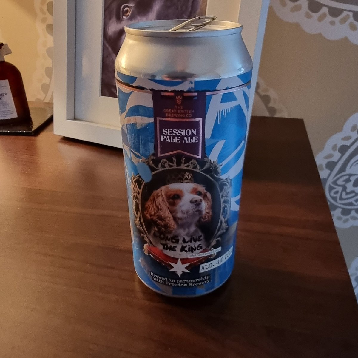 Quite an appropriate drink for today #Coronation    #GodSaveTheKing