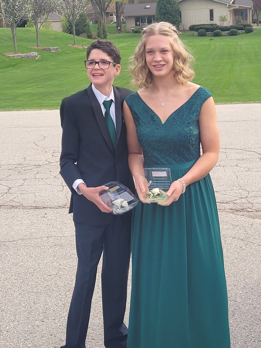 And just like that, they are going to junior prom. Love their friendship.