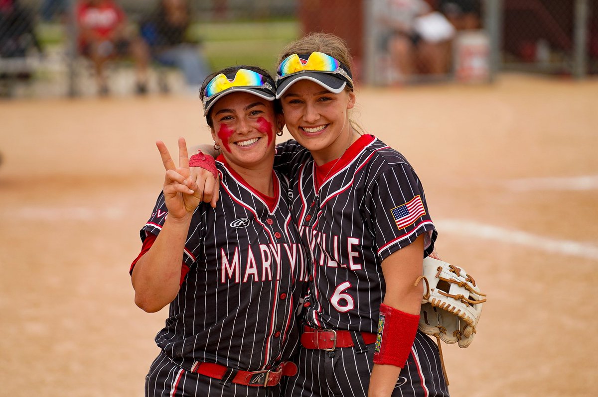 GLVCsports's tweet photo. 🏆🥎 #GLVCsb #GLVCchamps 

@MaryvilleSB shuts out the Flyers to force an elimination rematch tomorrow! https://t.co/NmGmQmAkyA