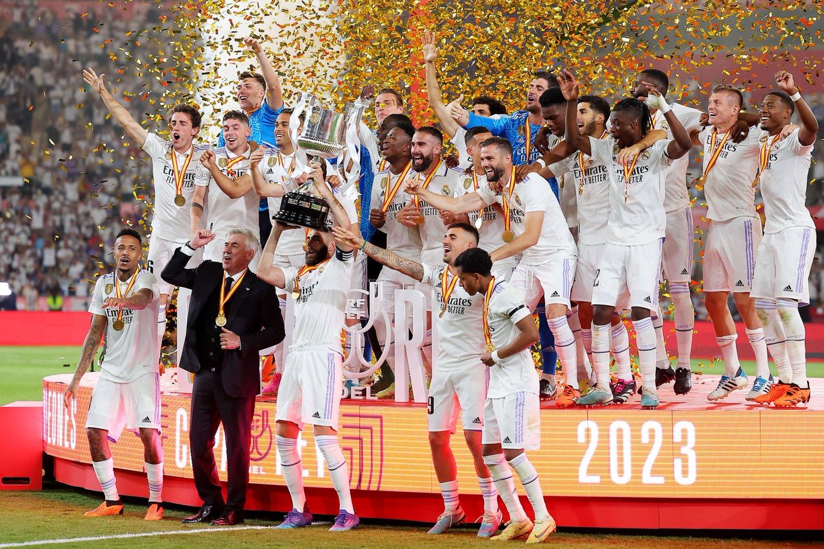 Selamat untuk Real Madrid yang akhirnya berbuka puasa gelar setelah 9 tahun &amp; berhasil mendapatkan gelar ke-20.

#CopaDelRey #HalaMadrid