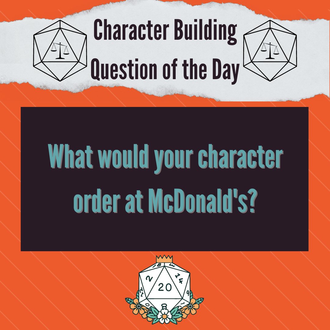 Air_DnD_Group's tweet photo. Character building is good for exploring growth and development for your character(s) on a deeper level.
#ttrpg #dnd5e #ttrpgfamily #ttrpgsolidarity #homebrewing #dnd #charquest https://t.co/PU1HkEP6zG