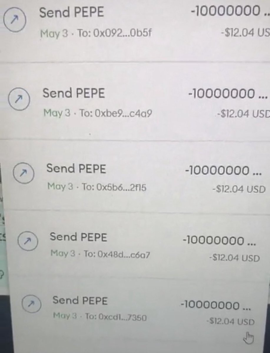 Airdropping $PEPE 

Drop your ETH address

Like &amp; RT 

Must be following me