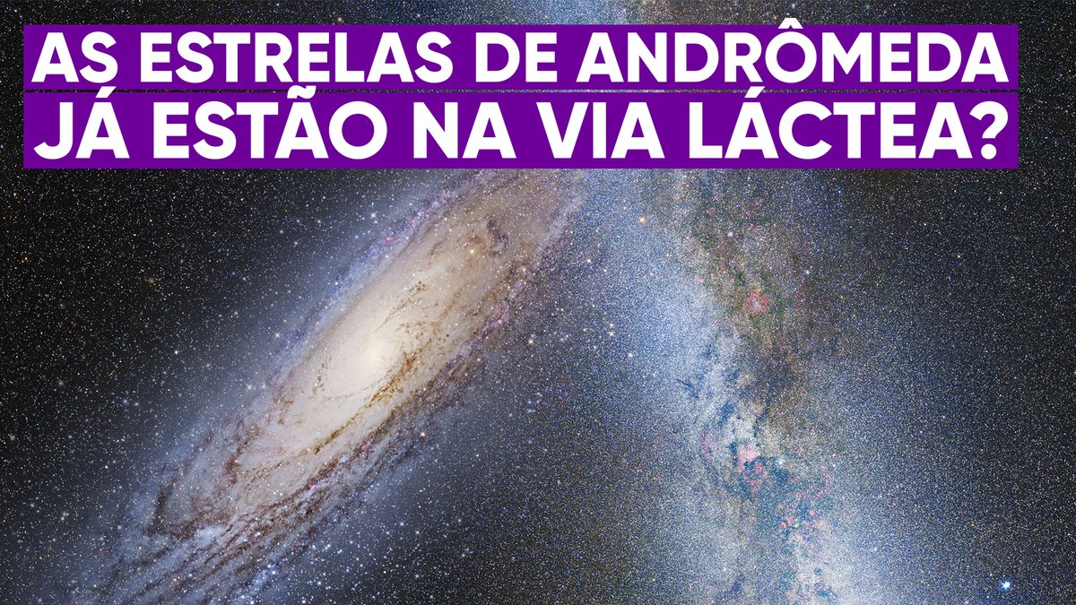 Andrômeda vai colidir com a Via Láctea no futuro e não é novidade. Porém, as estrelas de Andrômeda parecem já estar alcançando a nossa galáxia. No vídeo de hoje, vamos conhecer as estrelas de outra galáxia que estão chegando na Via Láctea!

Assiste lá: youtu.be/9Sa450a5DOI