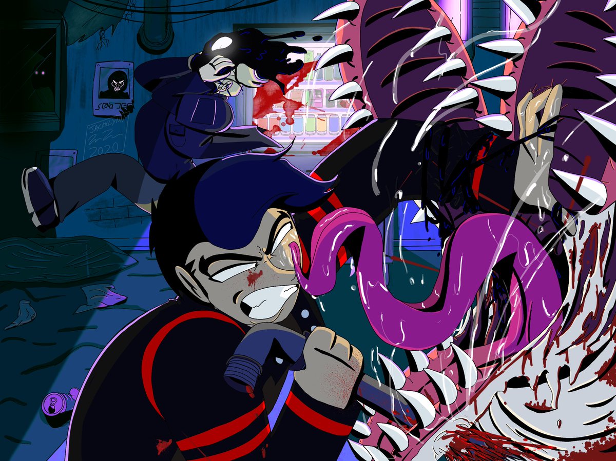 NDYP_THOT's tweet photo. We’re just 24 away from 400 followers!
Psy tends to antagonize people but more often than note he is taking MeatPuppets head on. Because while Rufus won’t do it, Psy’s gotta handle it.
#psylu #Theheroesoftomorrow #ndyp_thot #meatpuppets https://t.co/LqGlqBAx8o