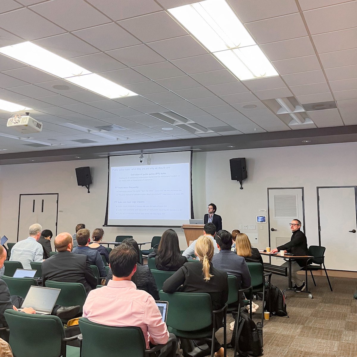 Center for Commerce and Diplomacy (@ccd_ucsd) on Twitter photo The second paper discussed during Session 11 of <a href="/The_PEIO/">PEIO/RIO</a> was “Central Bank Communication by ??? The Economics of Public Policy Leaks” by Michael Ehrmann (<a href="/ecb/">European Central Bank</a>), <a href="/phillippgnan/">Phillipp Gnan</a> (<a href="/wu_vienna/">WU Vienna</a>), and @kilian_rieder (<a href="/oenb/">OeNB</a>) #PEIO2023 The second paper discussed during Session 11 of <a href="/The_PEIO/">PEIO/RIO</a> was “Central Bank Communication by ??? The Economics of Public Policy Leaks” by Michael Ehrmann (<a href="/ecb/">European Central Bank</a>), <a href="/phillippgnan/">Phillipp Gnan</a> (<a href="/wu_vienna/">WU Vienna</a>), and @kilian_rieder (<a href="/oenb/">OeNB</a>) #PEIO2023