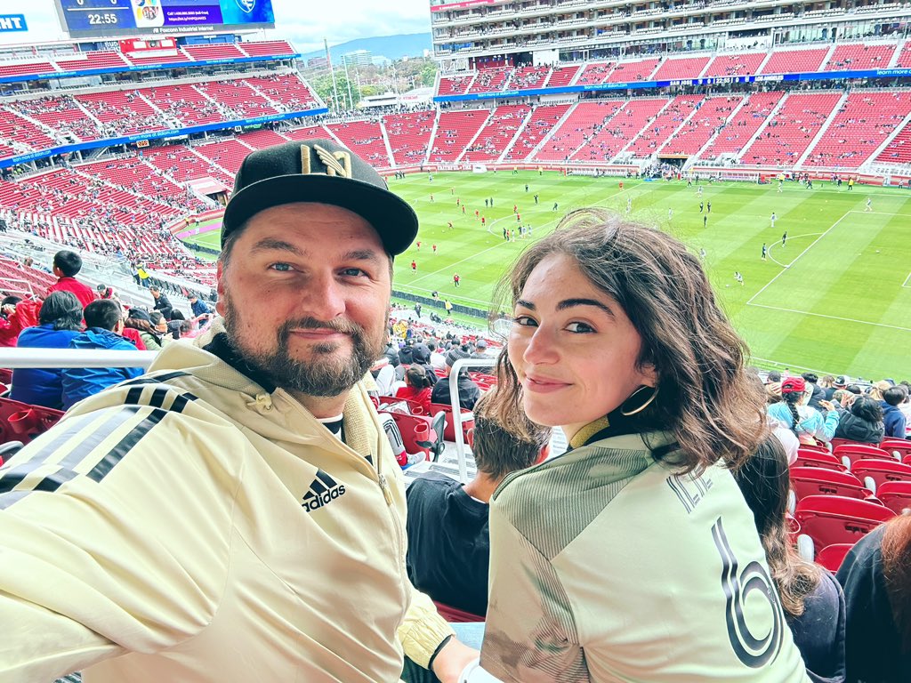 Drove up to support our team against San Jose! Let’s go, @lafc!!! #mls #lafc <a href="/MLS/">Major League Soccer</a>