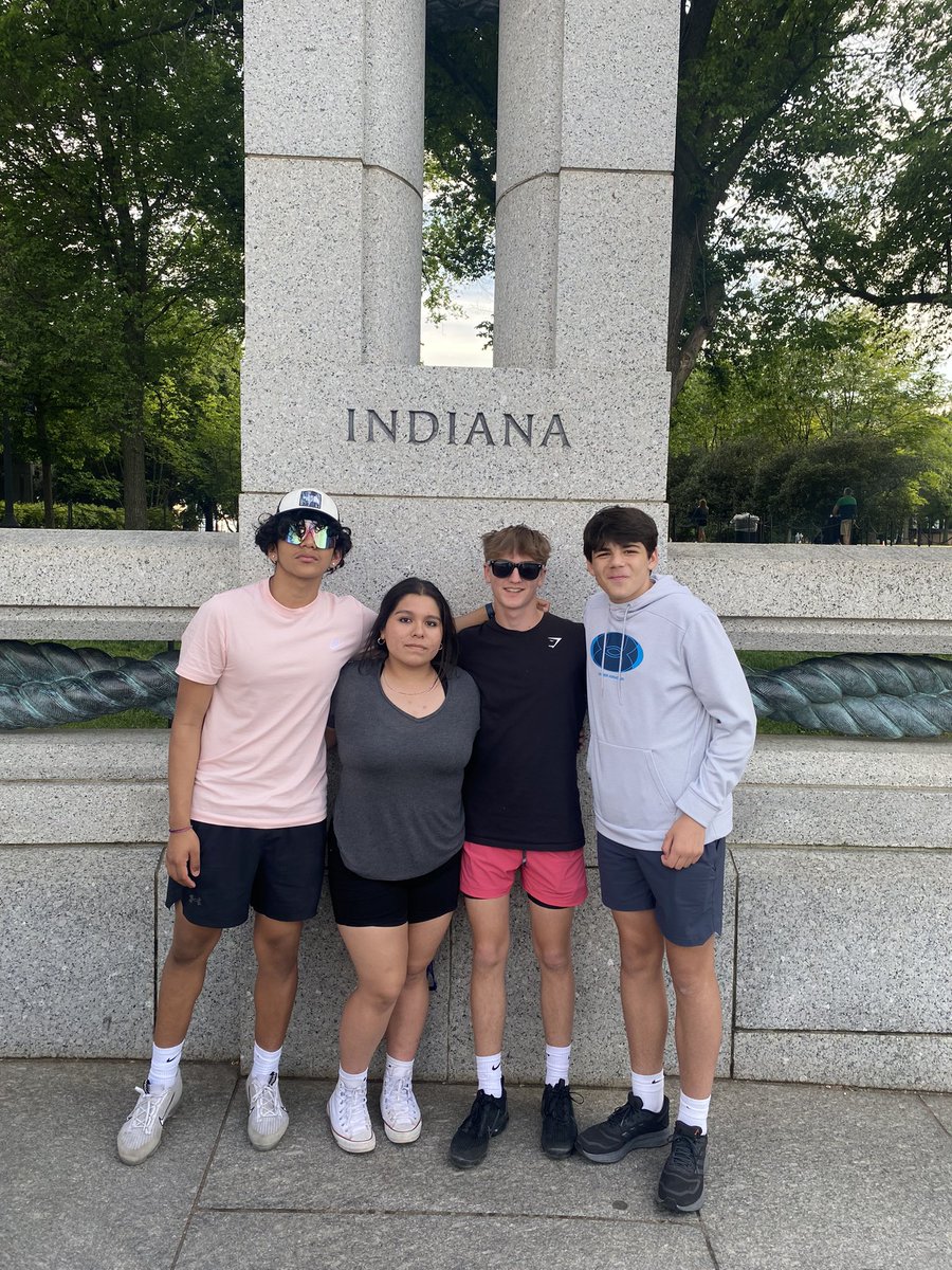 The WWII Memorial on a beautiful night #DC23andMe