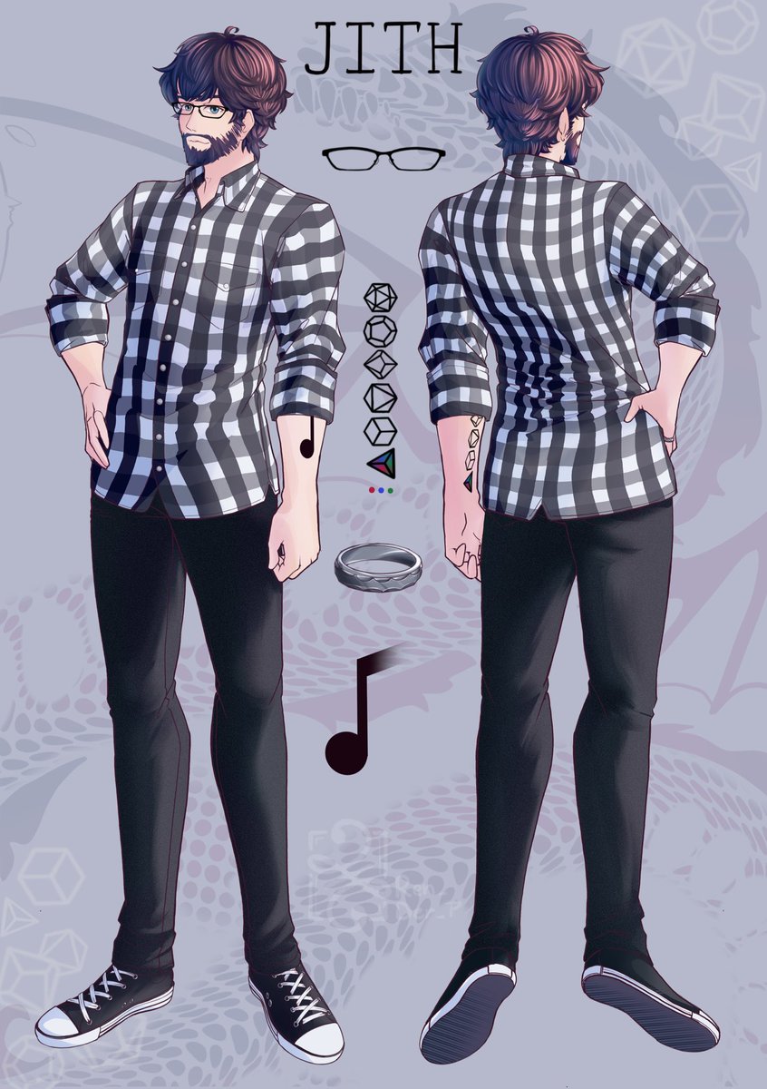 Ref sheet commissioned by <a href="/JithJith8075/">JithJith</a> ^^
#CommissionedArt #OC