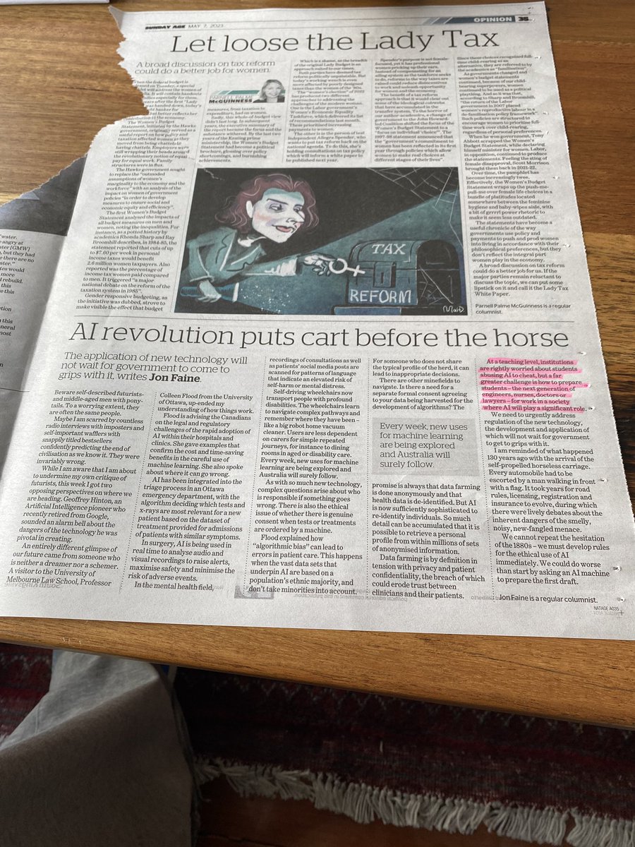 “At a teaching level, institutions are rightly worried about students abusing AI to cheat, but a far greater challenge is how to prepare students - the next generation of engineers, nurses, doctors or lawyers - for work in a society where AI will play a significant role.”