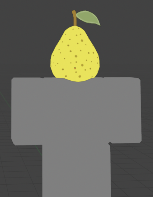 ubiquitous_dev's tweet image. NEW UGC LIMITED (125 copies): Pear Head roblox.com/catalog/133672… Pear-fection in Every Pair. #7 in my limited fruit head series! #roblox #RobloxUGC #RobloxUgcItem #RobloxLimitedUGC #RobloxDev #RobloxDevs
