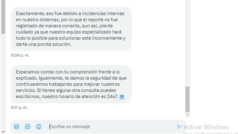 YuriSportMan's tweet photo. que sinvergüenzas, señores de @IndecopiOficial osea porque los de @MovistarPeru o la empresa tercera no sabe hacer su TRABAJO el usuario tiene que sufrir las consecuencias. y para colmo te cobran como si nada hubiera pasado y tenemos que esperar su santa gana? eso es aceptable? https://t.co/rNvwQHRMsg
