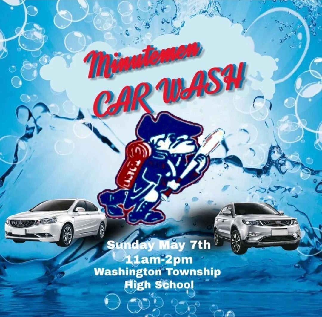 Please support the Minutemen Baseball carwash tomorrow. Get your car clean for only $5. We'll be in front of the 11/12 building 11am to 2pm. <a href="/WTHS_Athletics/">WTHS Athletics</a> <a href="/TwpBaseball/">Minutemen Baseball</a>