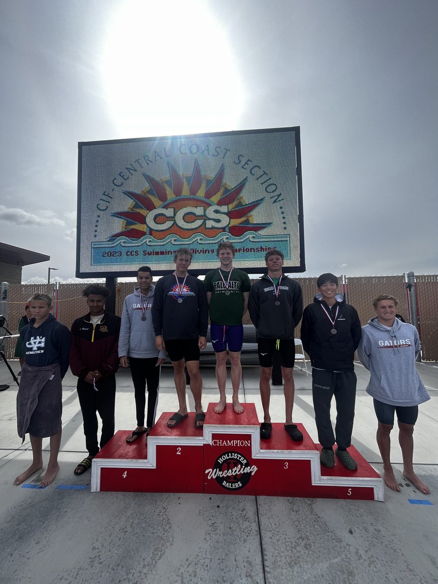 SHPAthletics's tweet photo. @WillSwart3 took 7th, while Cole Ballard took 4th in the Boys 100 freestyle. https://t.co/nB1ahTYtOl