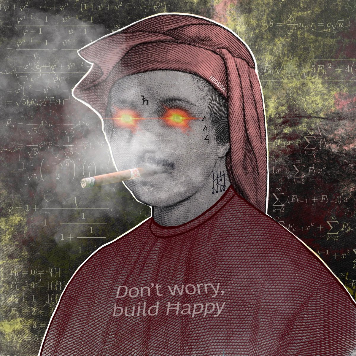 Nubaal420's tweet image. Why do you hold an NFT? Utility???
IMO, I keep NFTs because they are in-game items that you can use or because they are real ART!!!
Why did I only choose @HbarBonacci?👇
Max supply: 300 (SOLD OUT)
This REAL ART is hand-drawn (the most important value)
I like #FibonacciSequence😉