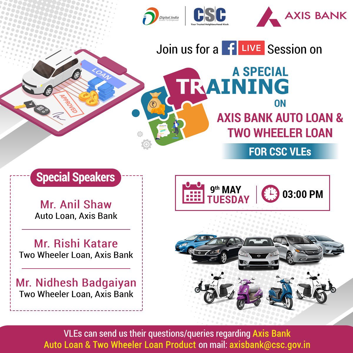 cscegov-on-twitter-join-us-for-a-special-training-on-axis-bank-auto