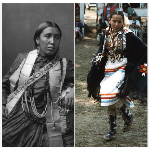 Indigenous28401's tweet photo. Then &amp; Now
Omaha woman in 1900 &amp; Omaha woman today. https://t.co/QmogZLF33F