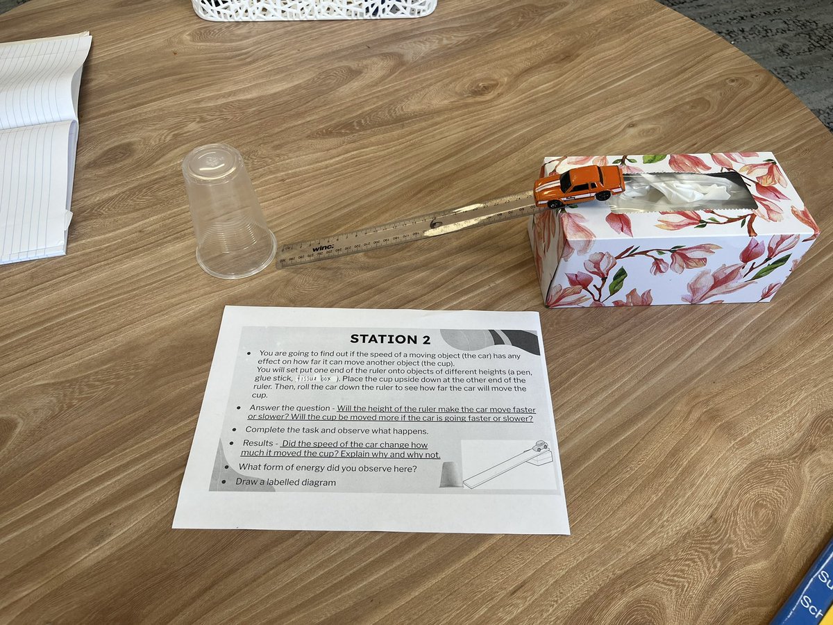 Isabellarose_8's tweet photo. In Year 5, we have been learning all about different types of energy and how energy can be transferred! On Friday, my students had the opportunity to work through a variety of stations exploring thermal energy, mechanical energy, light energy and sound energy! 💡🏎🌡📣
#acuedu_p https://t.co/REEZBZp6yv