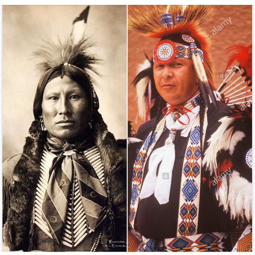 Indigenous28401's tweet photo. Kiowa Man in 1899 &amp; Kiowa man today. https://t.co/YFRpKF9Oxq