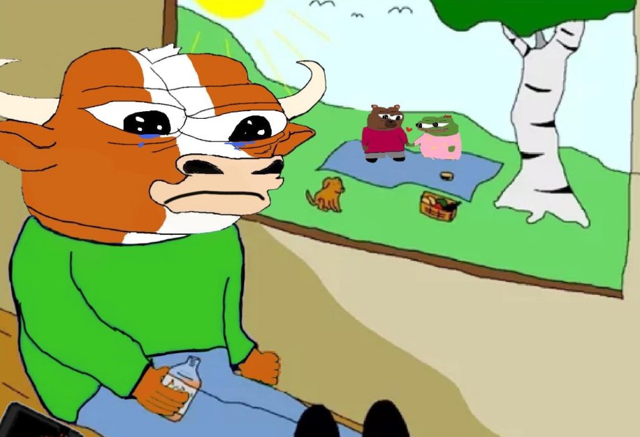 bobocoinsol's tweet photo. The love story of Pepe from Eth and Bobo from Solana 
I'm getting emotional, a multichain love story🐻🐸
#pepe #bobo #memeseason #memecoin #solanasummer https://t.co/RlrfBth706