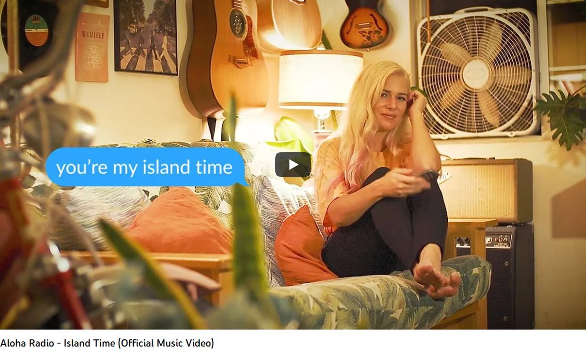 ▫️Artist: Aloha Radio <a href="/AlohaRadioBand/">Aloha Radio</a> 
▫️Song: Island Time [Official Music Video]
Listen: youtu.be/9AYnS3t99GU