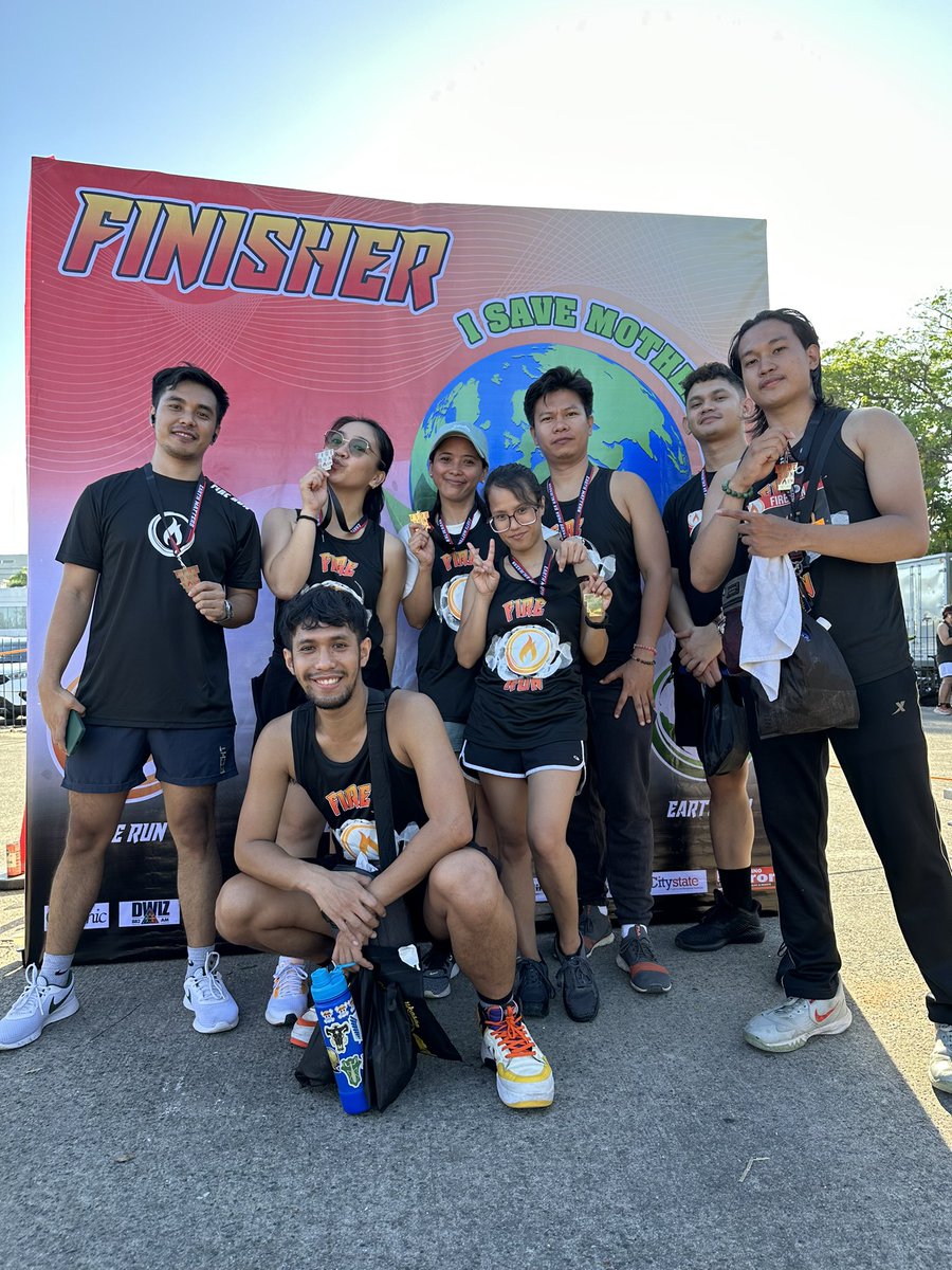 cali_almagrace's tweet photo. Makumpleto kaya ang 4elements? 😅
#FireRun
#takboparasakalikasan2023 https://t.co/PwKUUxgUkk