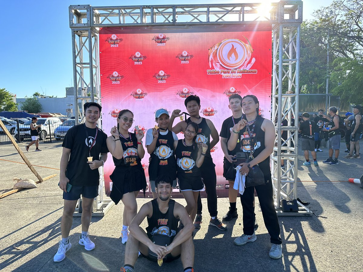 cali_almagrace's tweet photo. Makumpleto kaya ang 4elements? 😅
#FireRun
#takboparasakalikasan2023 https://t.co/PwKUUxgUkk