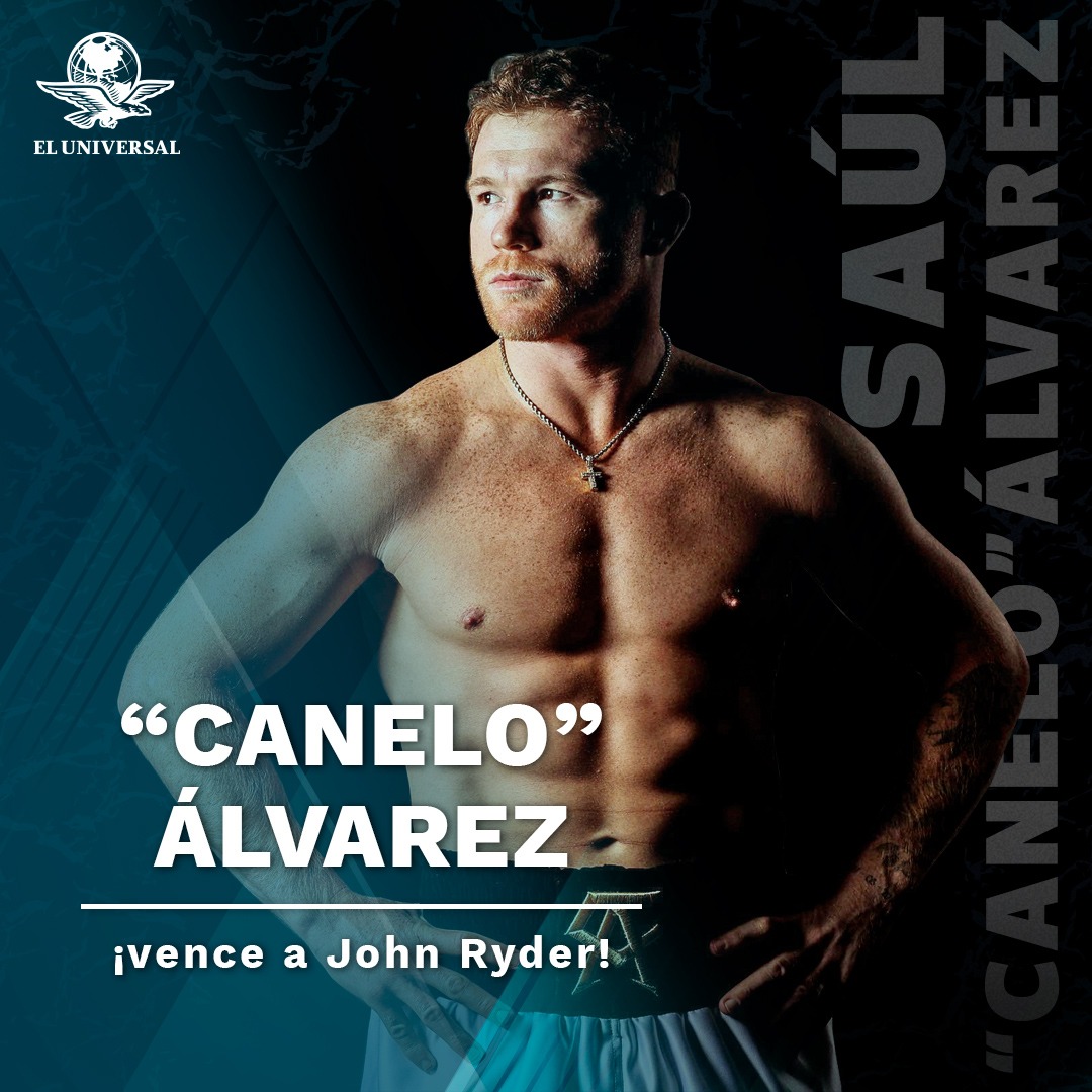 El_Universal_Mx's tweet photo. 🚨 #ÚLTIMAHORA 🚨 ¡Ante su gente! Canelo vence a John Ryder https://t.co/XI769lMbD7 https://t.co/VIZ1Wq91OB