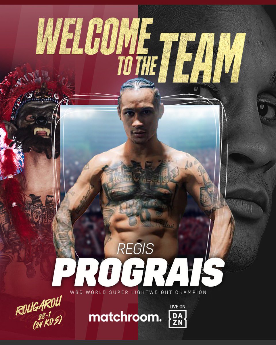 Now it’s official!!! 
Team Matchroom baby 
<a href="/DAZNBoxing/">DAZN Boxing</a>