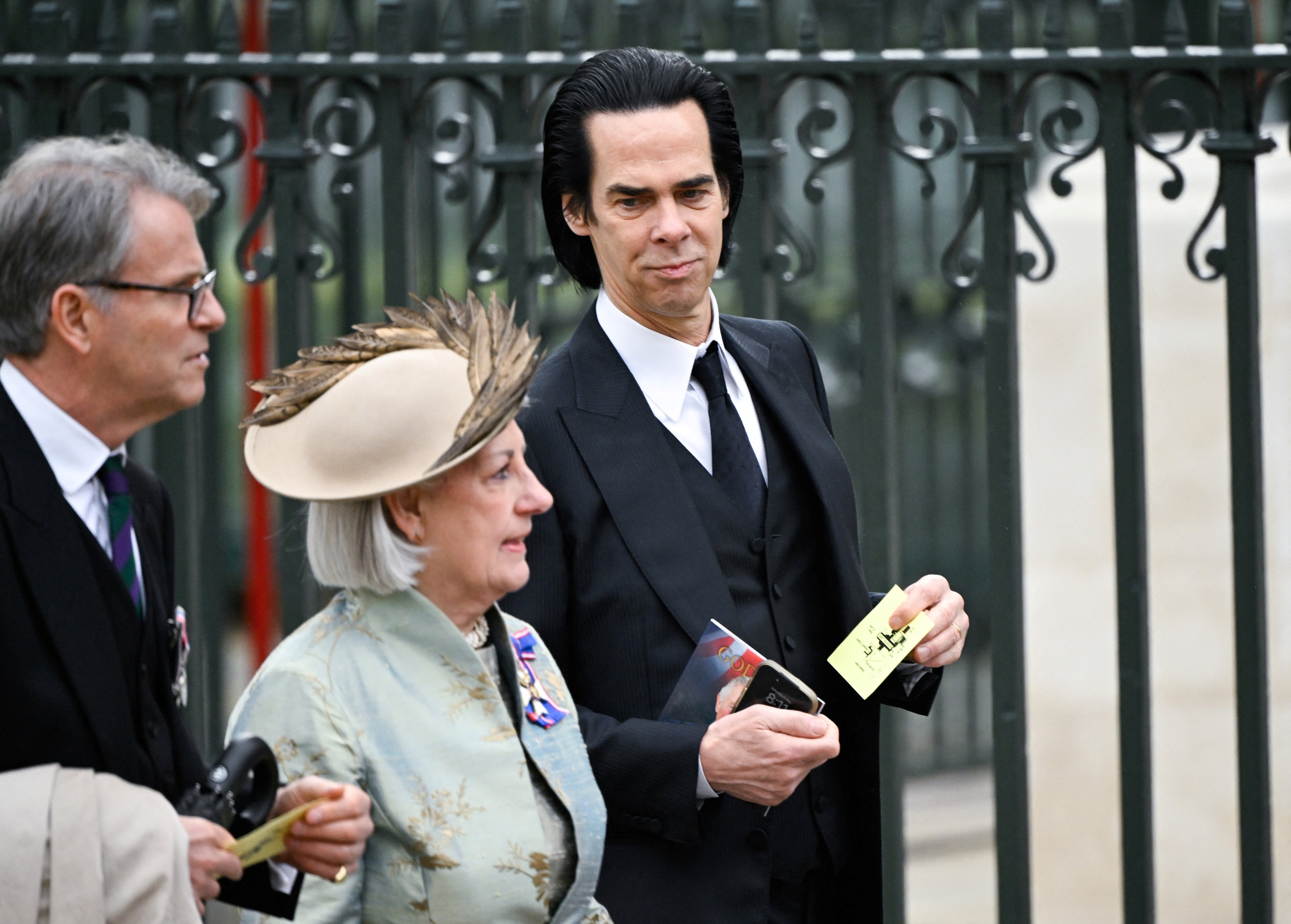 Pitchfork on Twitter: "Nick Cave, seen here at the coronation of King Charles III, has an "inexplicable emotional attachment to the Royals” https://t.co/J2AXOtYP4p https://t.co/67nNVjNdQB" / Twitter