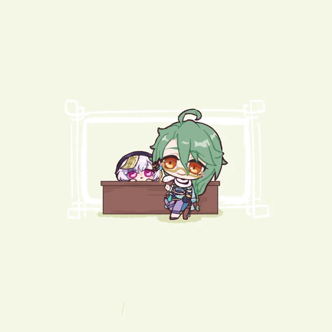 リク消化  白朮先生と七七ちゃん (ミスあったのであげ直しです)  #Baizhu #qiqi