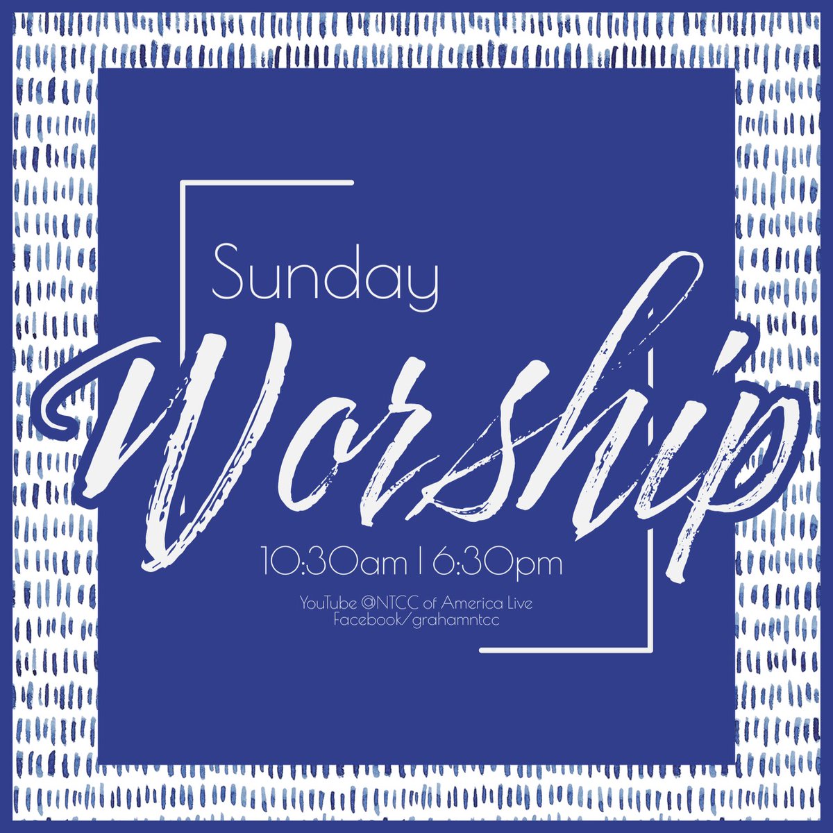 KinsonPhil's tweet photo. #SundayService
#ntcc
#jesuschrist
#newtestamentchristianchurch
#grahamwa
#holiness https://t.co/IaUz5pyZMa