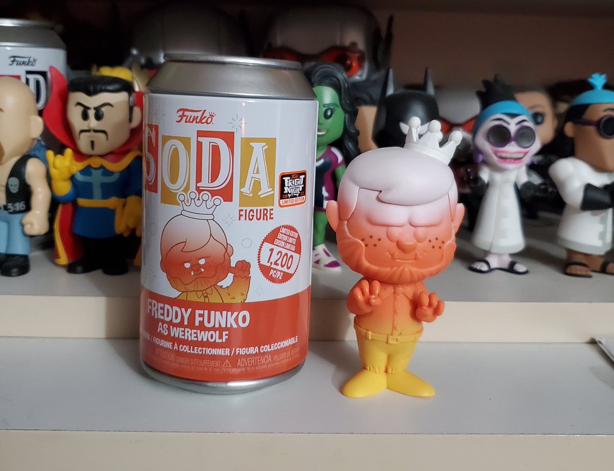 The4thCurator's tweet photo. I didn't end up getting anything from the raffle during #FDO9SD but my buddy @VoltFacedMike hook it up with a #FreddyFunkoSoda from #FrightNight 2022! Thank you for the amazing gift!
#FunkoSODA #FunkoSodaSaturday #FreddyFunko #FDO #funaticsdayout https://t.co/naRRkl2X0j