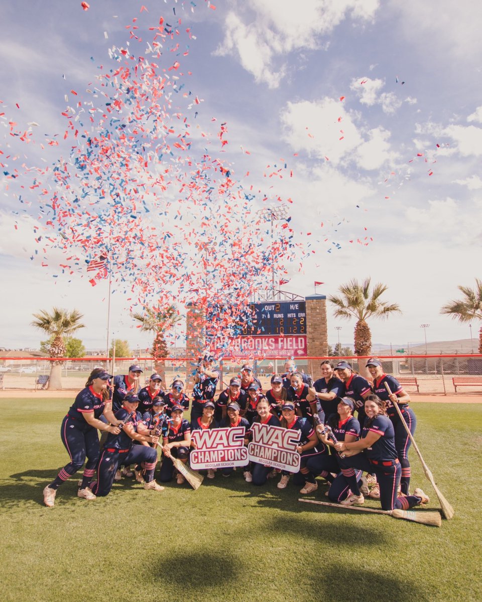 UtahTech_SB's tweet photo. 𝐓𝐇𝐄 𝐂𝐇𝐀𝐌𝐏𝐒 🏆🎉

#UtahTechBlazers | #WACsb https://t.co/3sHhLU8lqd