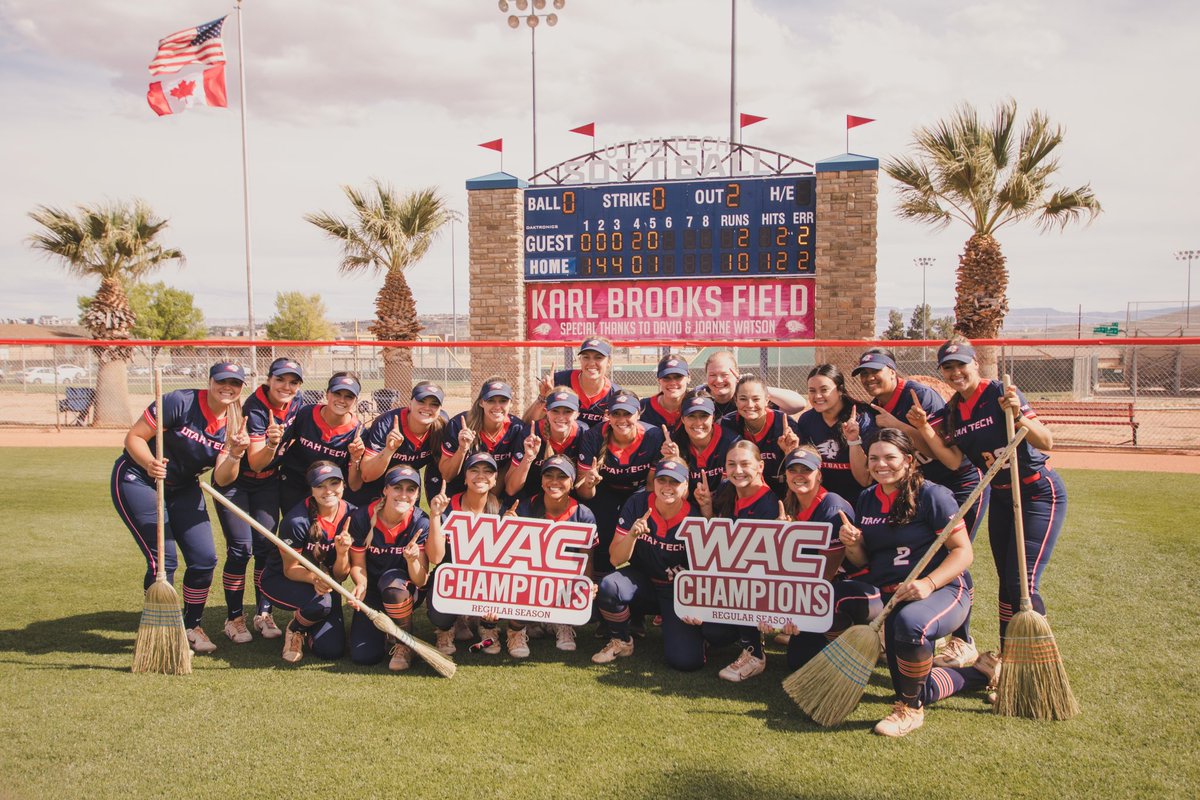 UtahTech_SB's tweet photo. 𝐓𝐇𝐄 𝐂𝐇𝐀𝐌𝐏𝐒 🏆🎉

#UtahTechBlazers | #WACsb https://t.co/3sHhLU8lqd