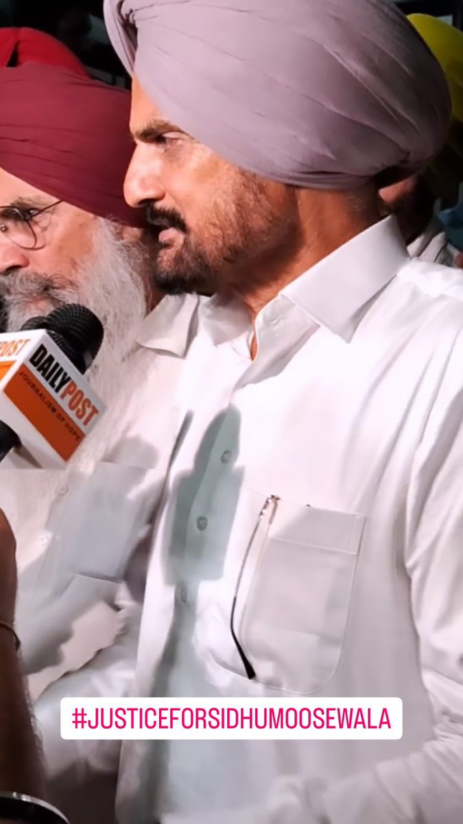 Gursewa53061190's tweet photo. #WeStandWithMoosewalaParents
#JusticeForSidhuMooseWala https://t.co/Zazq2ZZZ3n