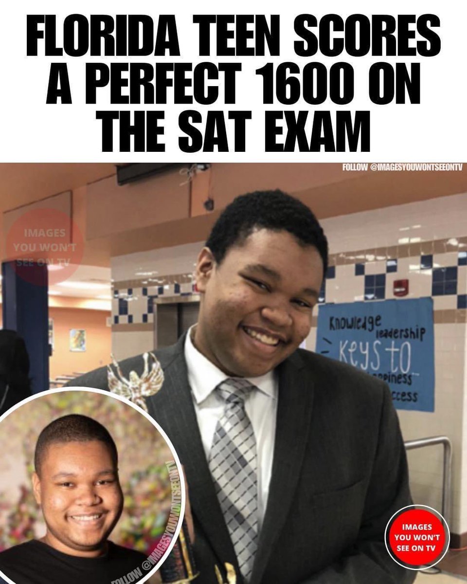 From perfect SAT score to limitless potential, Justin Ricketts is headed to the top-tier universities with a dream of becoming a neurosurgeon. We can't wait to see the amazing things he'll accomplish! 👏🏾👨🏾‍🎓

🎥: FB/Black Success Today