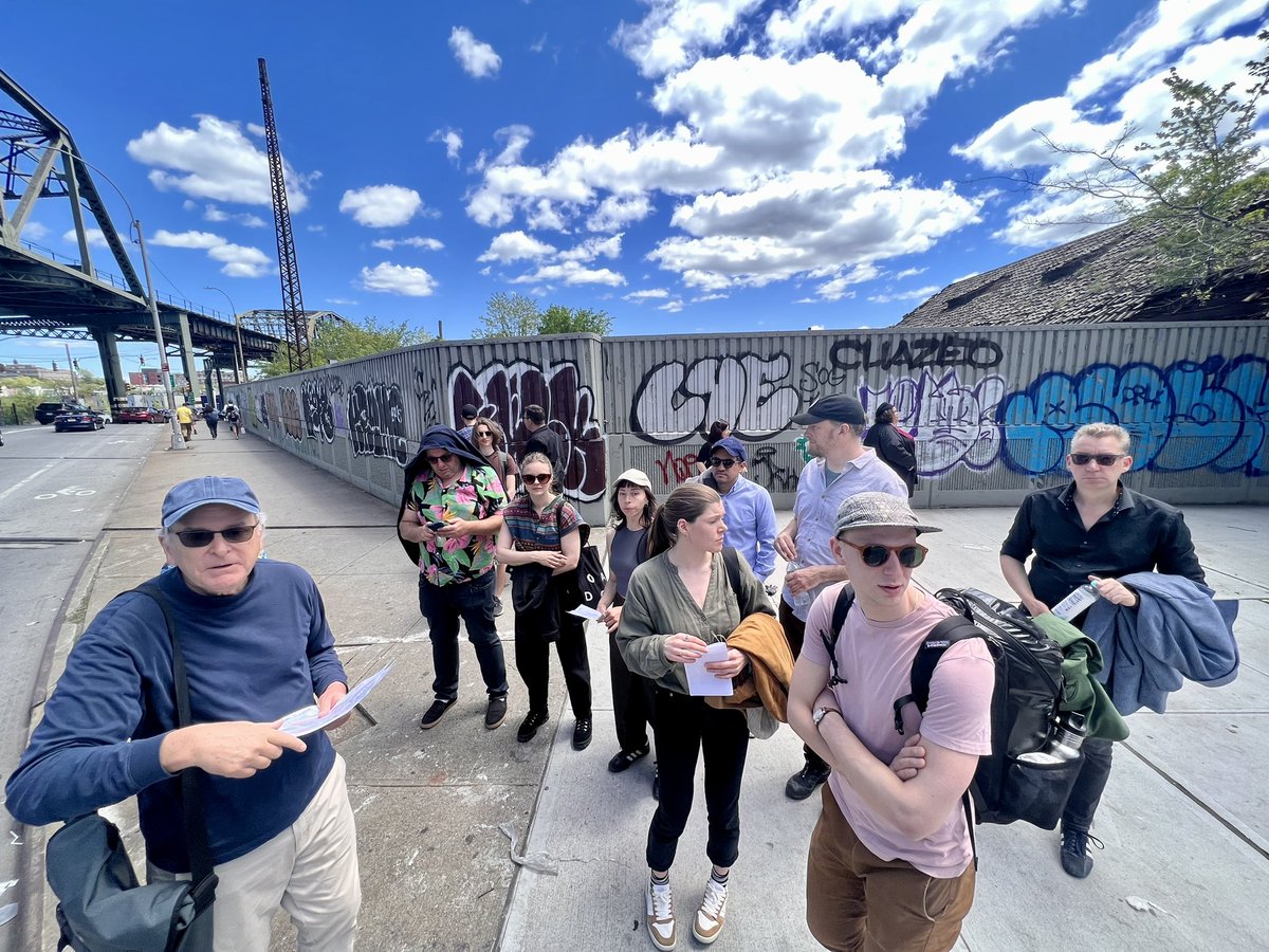 PlacemakingX's tweet photo. Our #placemaking workshop with @officialympj for the Bronx River and Westchester Ave was a powerful conversation, drawing on leaders from @placemakingus’ #PlacemakingWeekendNYC. 

Thanks to @blkfeministproj for generously hosting and sharing their voice. 

#PlacemakingNYC https://t.co/PpbJK9TO8a