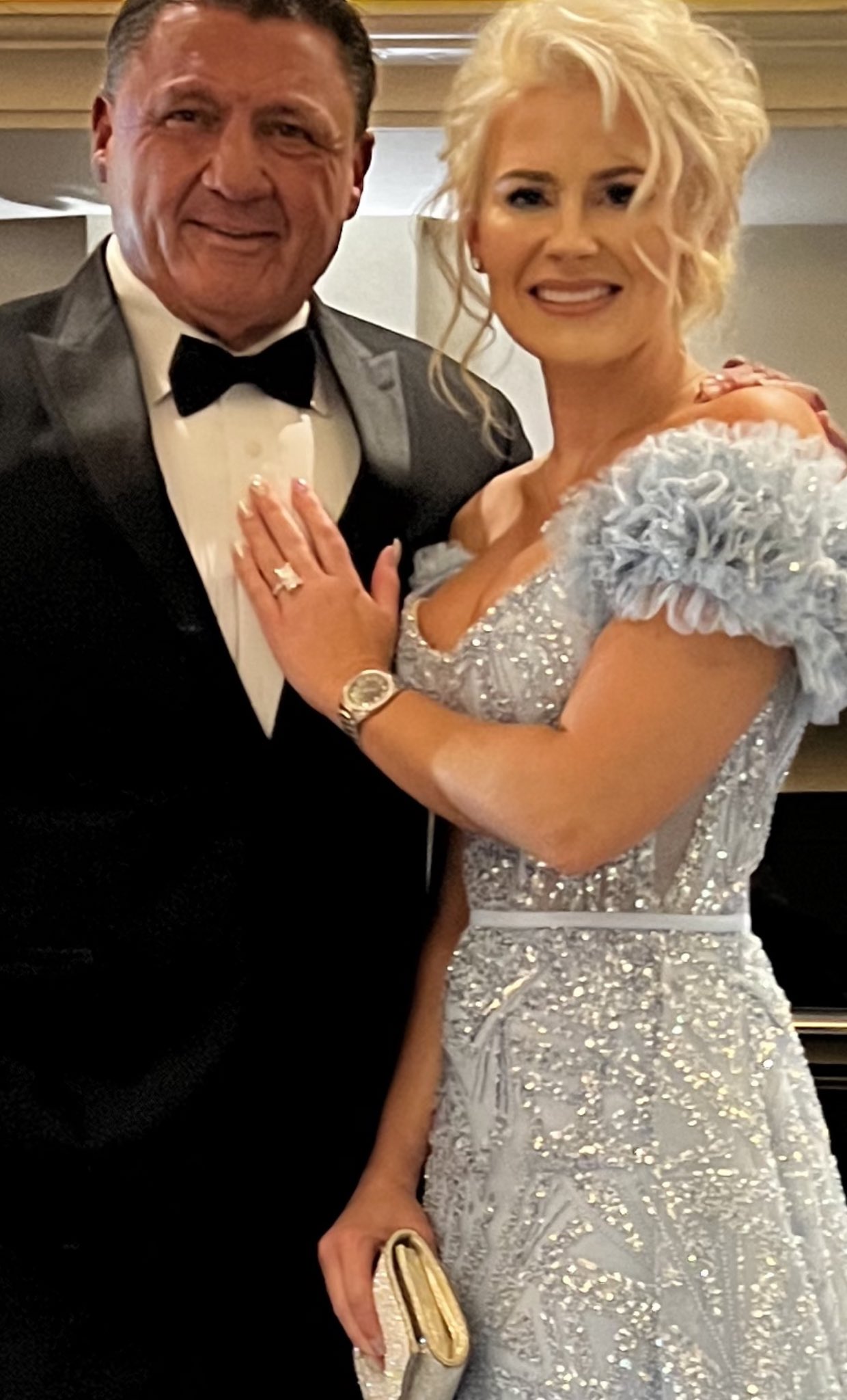 Congrats to Ed Orgeron on his engagement | Tiger Rant