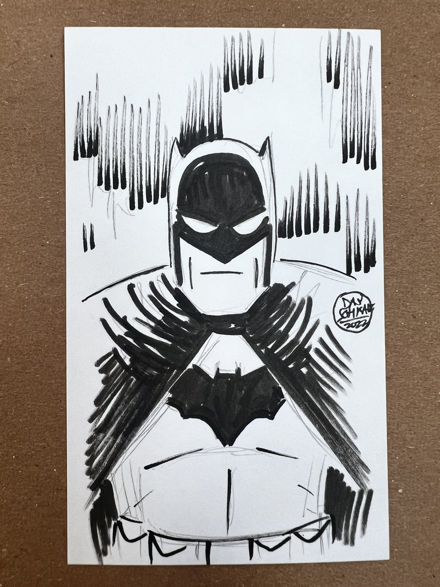 A few quick index card / hardcover sketches from today's EXCEPTIONAL Free Comic Book Day at @ComicBookU ✍️⚡️