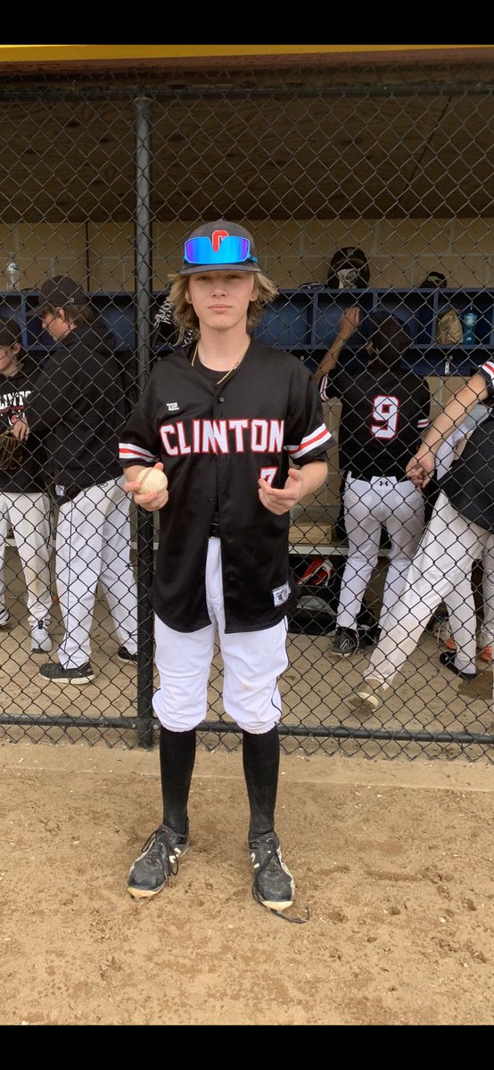 Clinton Baseball doubles up Grass lake. Game 1 (14-4) Game 2 (8-5). Freshman Quinn Walden picks up career win #1 . Great work young man! Well Deserved. Redwolves improve to 18-1 overall. We host Columbia Central Tuesday.