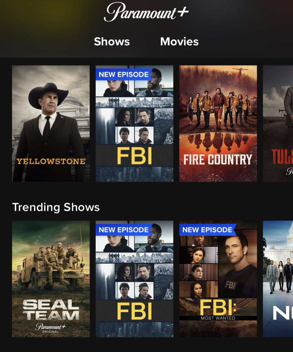 Love seeing #SEALTeam in the first spot on the trending shows list even though the last new episode aired 167 days ago.