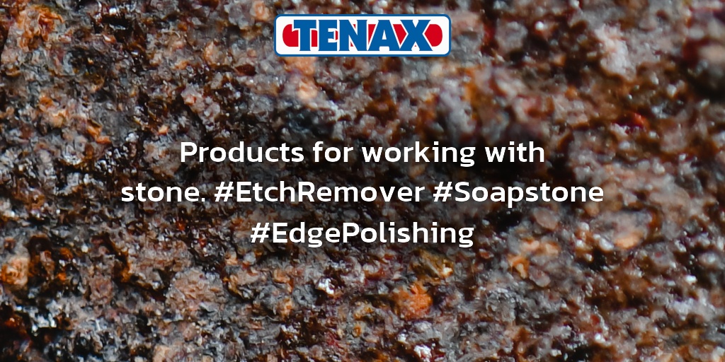 TenaxUSA's tweet image. Products for working with stone. #EtchRemover #Soapstone #EdgePolishing